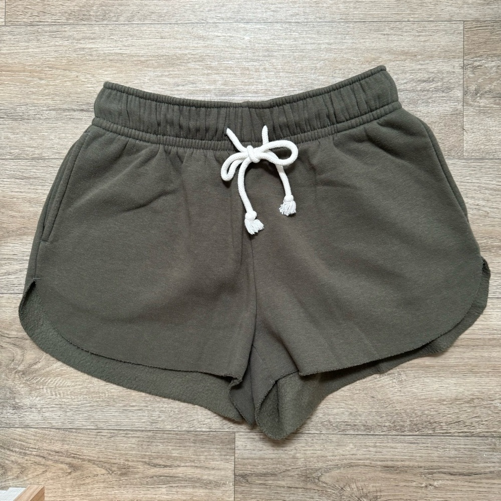 Wild Fable Sweat Shorts Olive Green